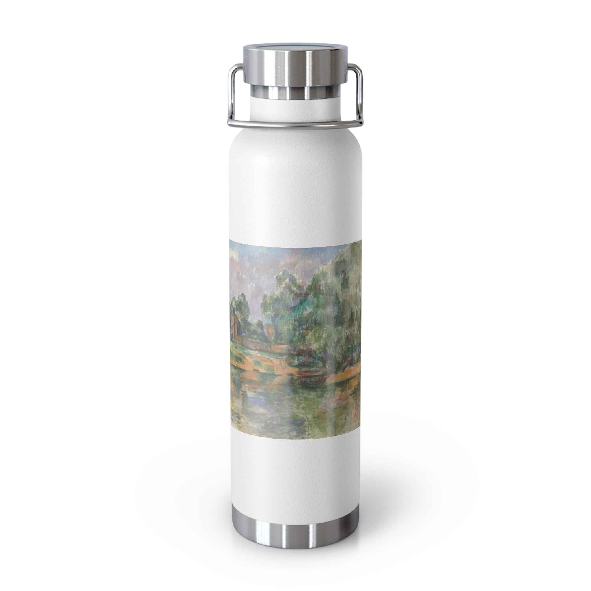 Artistic Copper Water Bottle - Vacuum Insulated for Outdoor Gifting - Rosetta Creative Boutique